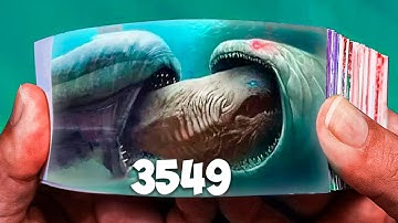 Evolution of Bloop Flipbook Animation