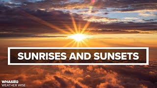 Sunrises and sunsets | Weather Wise Lessons