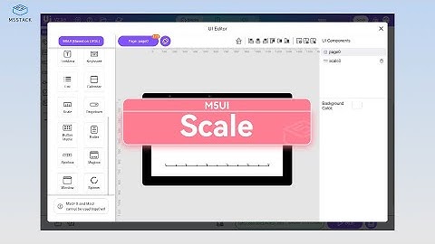 【M5UI Basic Tutorial 】LVGL Scale
