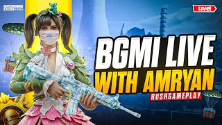 RP GIVEAWAY AT 500 SUBS | FUN CLASSICS 🔥 | BGMI LIVE | IPHONE 13 | #bgmilive #amryanlive