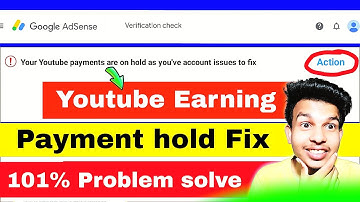 you are youtube payments are on hold as you