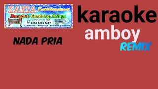 karaoke amboy remix nada pria zakia keyboard Full HD