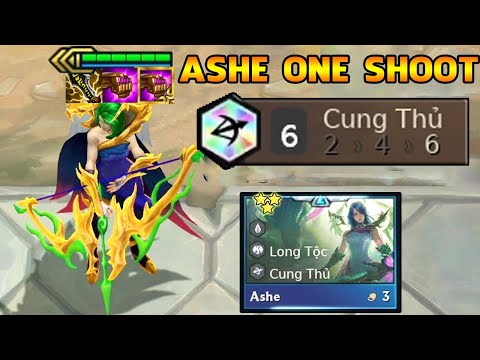 ASHE 3 SAO 6 CUNG THỦ + FULL CHÍ MẠNG - 1 SKILL CHẾT LUÔN  | BẮN CỰC GẮT !