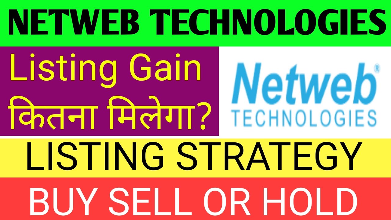 Netweb Technologies Ipo 🔴 Netweb Technologies Ipo Gmp 🔴 Netweb Technologies Share Price 🔴 Netweb Ipo