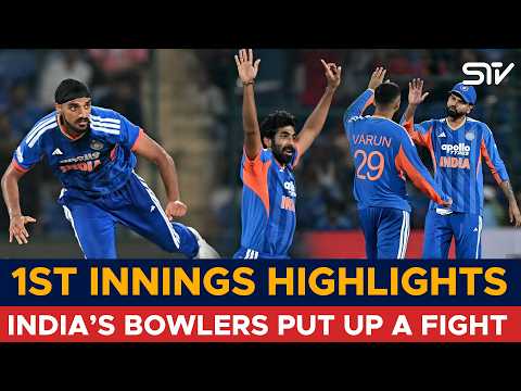 India’s Bowlers Put Up a Fight | 1st Innings Highlights | India vs Afghanistan | 1st T20I | M9N1J