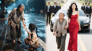 Poor girl abandoned by family, adopted by an old grandma,10 years later, she’s the richest—shocking!