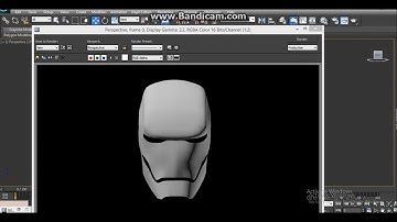 [3dsmax] Speed Modeling Iron man Helmet