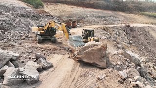 Download Lagu Wow! Super Power Excavator SANY SY500H Huge Stone Moving For Cutting Mountain Building New Road MP3 Download Lagu Wow! Super Power Excavator SANY SY500H Huge Stone Moving For Cutting Mountain Building New Road MP3