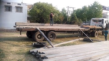 Pcc pole manual unloading