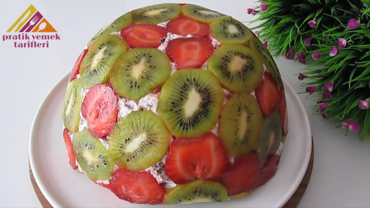 Pişirmek YOK ❗ Dakikalar içinde PASTA TARİFİ ???? HERKES HAYRAN KALACAK????Çikolatalı Meyveli Pasta Tarifi