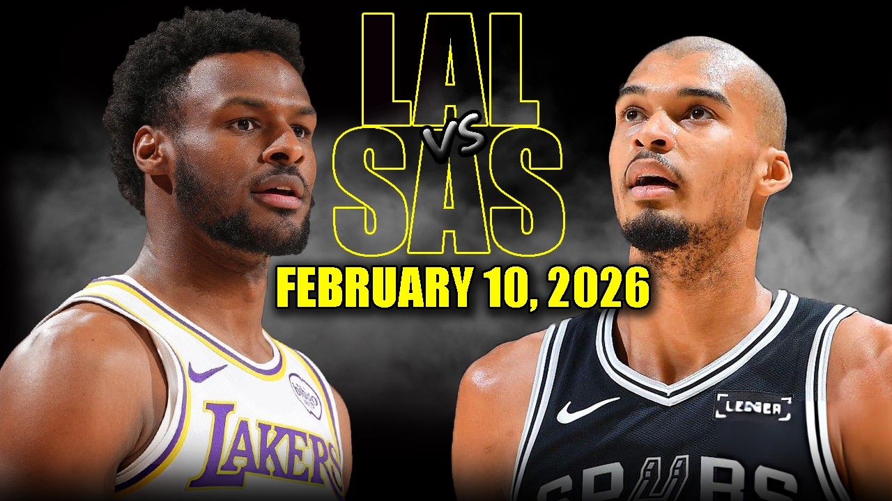 Los Angeles Lakers vs San Antonio Spurs Full Game Highlights – February 10, 2026 | NBA Season