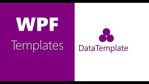 WPF Templates | Data Template | Part 2