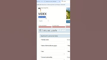 How to do German Visa Application online - Visa Application form filling Schengen 2025 #english