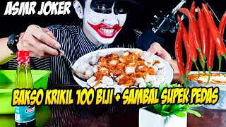 ASRM BAKSO MERCON 100 BIJI PEDES NYA KEJAM | ASMR indonesia