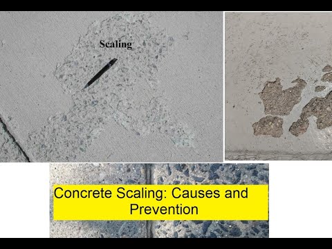 Video: Ano ang concrete scaling?