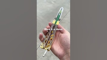 Give it a name #butterflyknife #apex #heirloom #octane