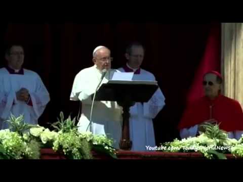 In the pope's Easter address, a call to pray for Ukrainians, Russians ...