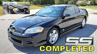 Project Complete - Body Work And Final Assembly - Salvage 2006 Monte Carlo SS Project