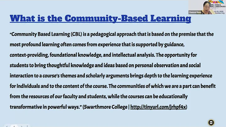 How to build a community-based World Language Classroom