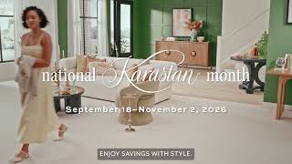 JPF | National Karastan Month - Fall 2026