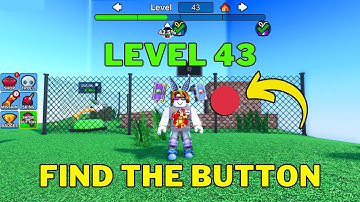 How To Complete Roblox Find The Button Level 43 | World 1