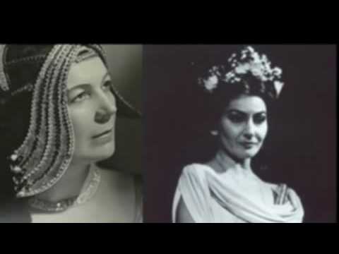 Elena Nicolai & Maria Callas - Mira, O, Norma