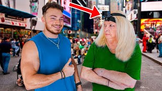 I Attached A GoPro To Angry Grandmoms Head For 24 HOURS! (HER POV)