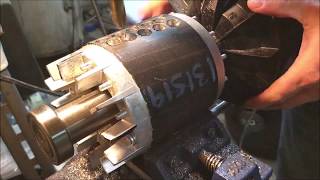 3 Phase Induction Motor to Permanent Magnet Generator, Part 3: Rotor Prep