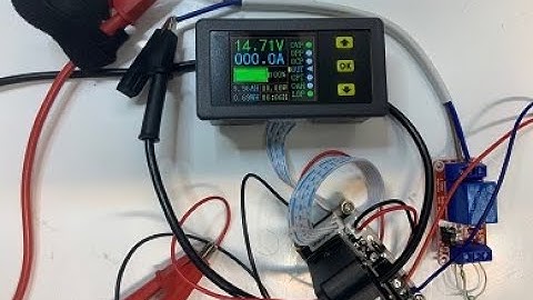 Voltage and Current hall effect LCD display plus many more functions - Part 3