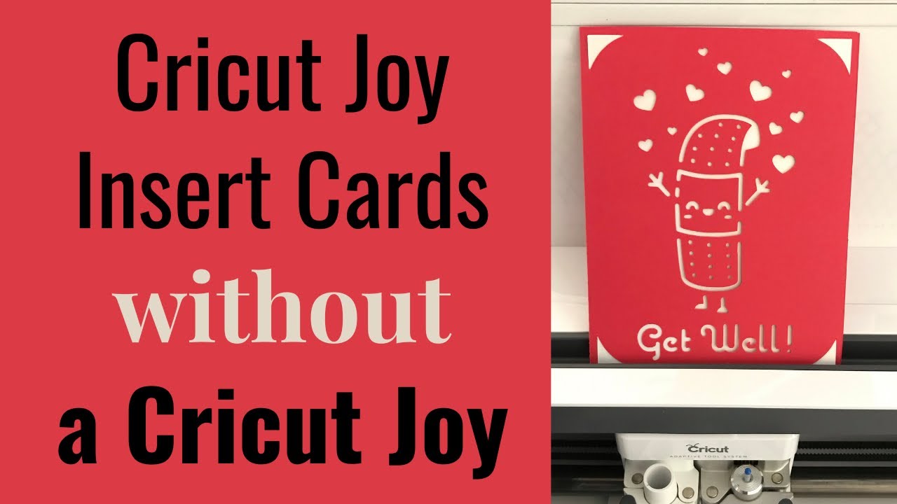 Making Cricut Joy Insert Cards on the Cricut Maker or Explore Machines 