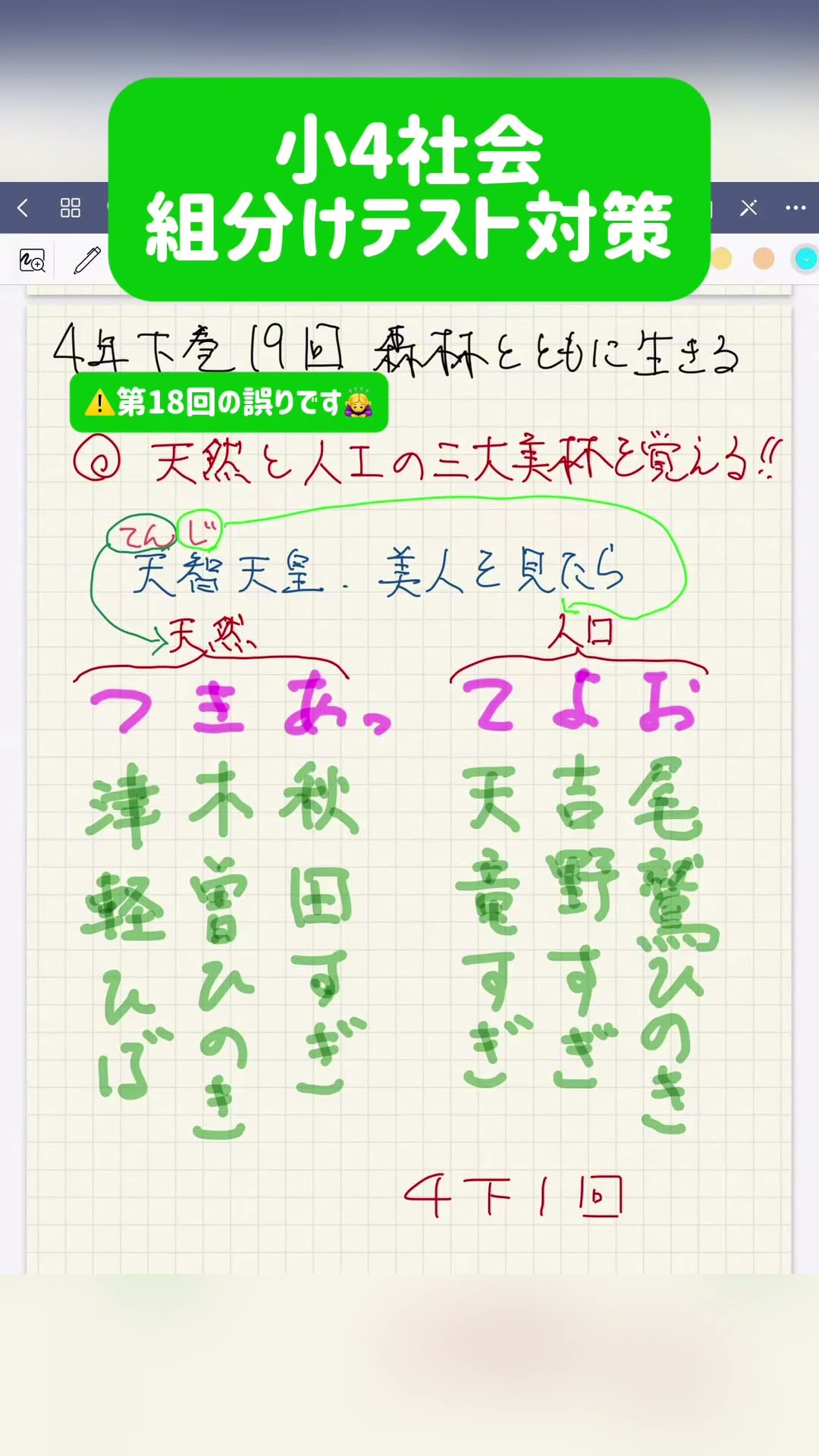 組分けテスト対策】予習シリーズ4年下巻第18回 #組分けテスト #中学