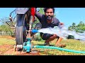 BIKE OPERATED WATER PUMP | ബൈക്ക് ഉപയോഗിച്ച് വെള്ളം പമ്പ് ചെയ്യുന്ന വിദ്യ | M4 TECH |