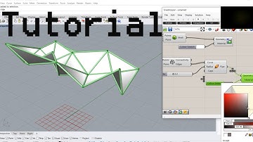 Grasshopper Tutorial (simple Triangulation Delaunay Mesh)