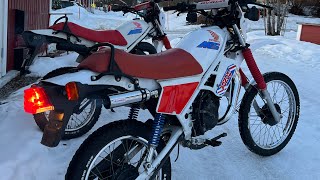 2x Honda mt5 β€οΈπͺπ» 90s power 70cc/50cc #hondamt5#oldschool#mtmaffia#retro#vintage #frΓ€nt#riktigt