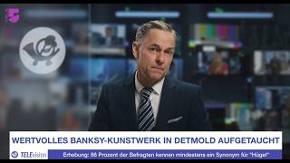 Wertvolles Banksy-Kunstwerk In Detmold Aufgetaucht Postillon Television, Tele 5, Folge 2