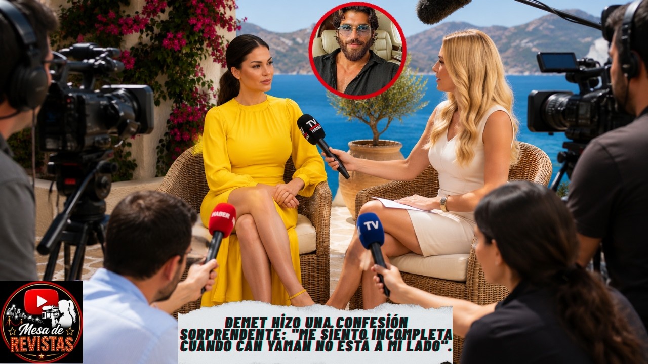 Demet Özdemir y Can Yaman: la confesión que enciende rumores