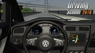 VW Golf GTI | Driving School 2017/2018 | Full HD Gameplay Ultra Graphics screenshot 5