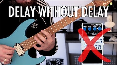 How To Create A Delay Effect Without Using Delay