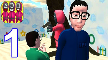 Squid Game - Gameplay Walkthrough Part 1 All Levels (Android,iOS)