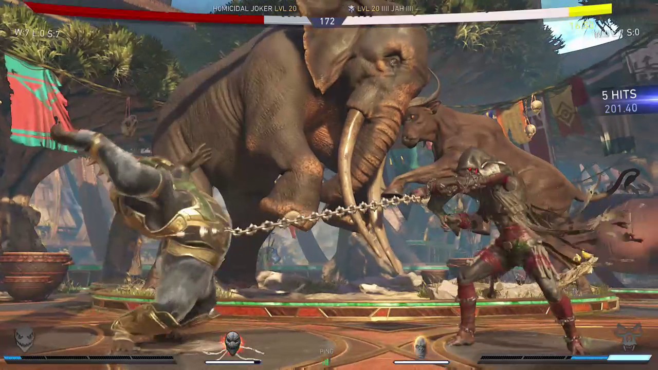 Injustice 2 - Gorilla Grodd Stampede cancel Pressure!!!