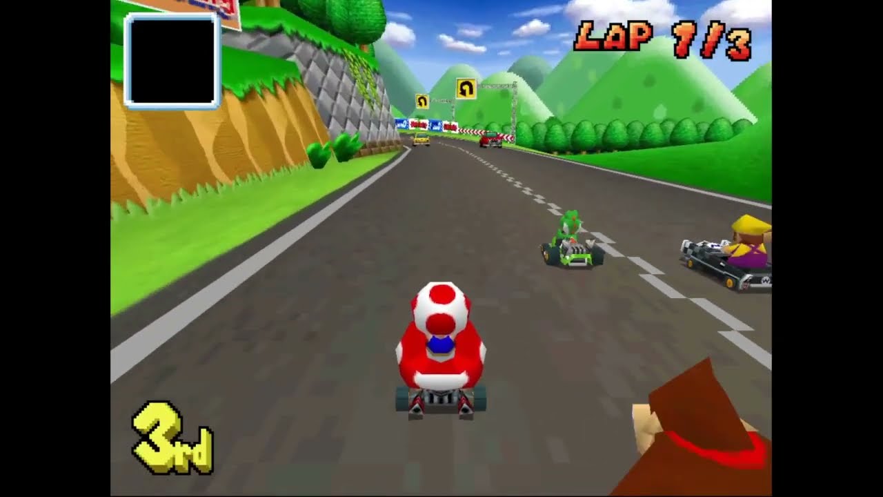 Mario Kart DS - Shroom Ridge 150cc (Toad w/ Mushmellow)