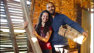ЖИВОТ НА СЕЛО: Подготвяме лятната кухня 👨‍🌾 | Двама млади на село | Boho Soulz