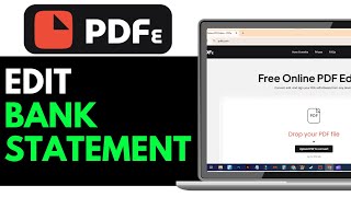 How To Edit Bank Statements With PDF Editor (QUICK &amp; EASY)