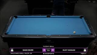 GAGE BURR vs RUDY VASQUEZ - PHIL'S BAR & GRILL - TABLE 2 | EvoSports