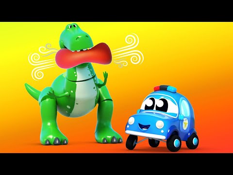 🦖 Araba Devriyesi: Dinozor Macerası! 🚗 | Eğlenceli Çocuk Çizgi Filmi