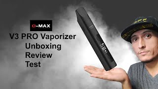 X-MAX V3 PRO (Cuboo Stick / Smono Sunshine) Vaporizer UNBOXING, REVIEW & TEST