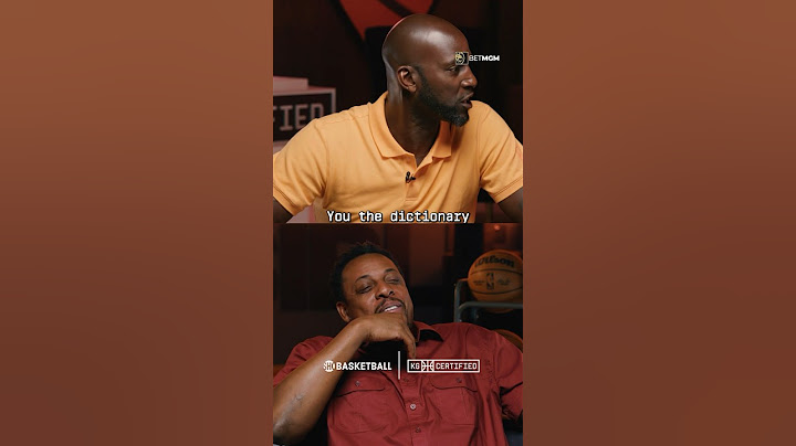 KG & Paul Pierce Are Too Much 🤣