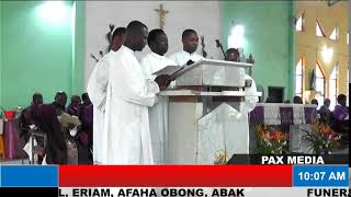 FUNERAL MASS OF SR. AGNES CHAD UMOREN, HHCJ & SR. STELLA BASSEY ESIRAH, HHCJ