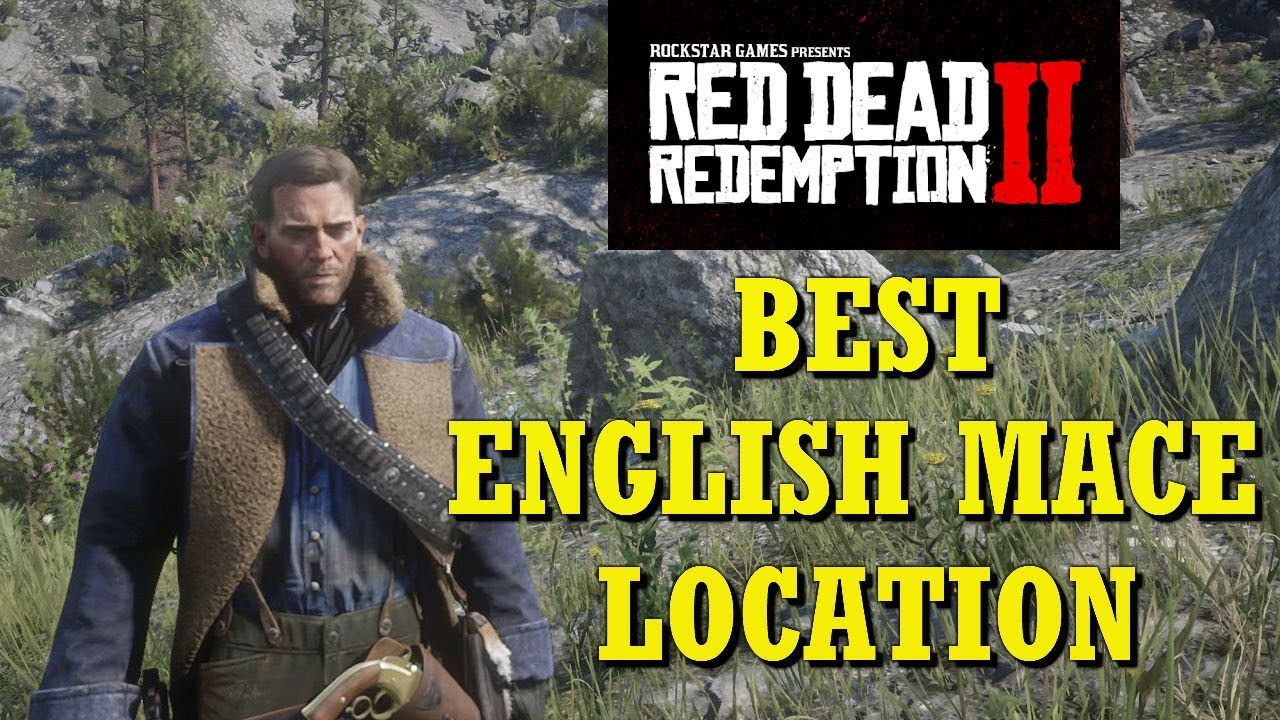 Red Dead Redemption 2 Best English Mace Location - YouTube
