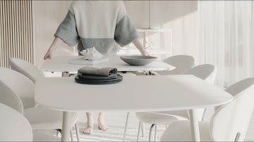 New Built In Extension Table - Kingston Dining Table by BoConcept